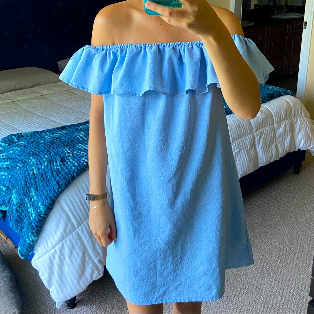 SheIn off the shoulder dress